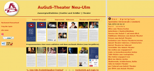 Screenshot von der Website des AuGuS-Theaters